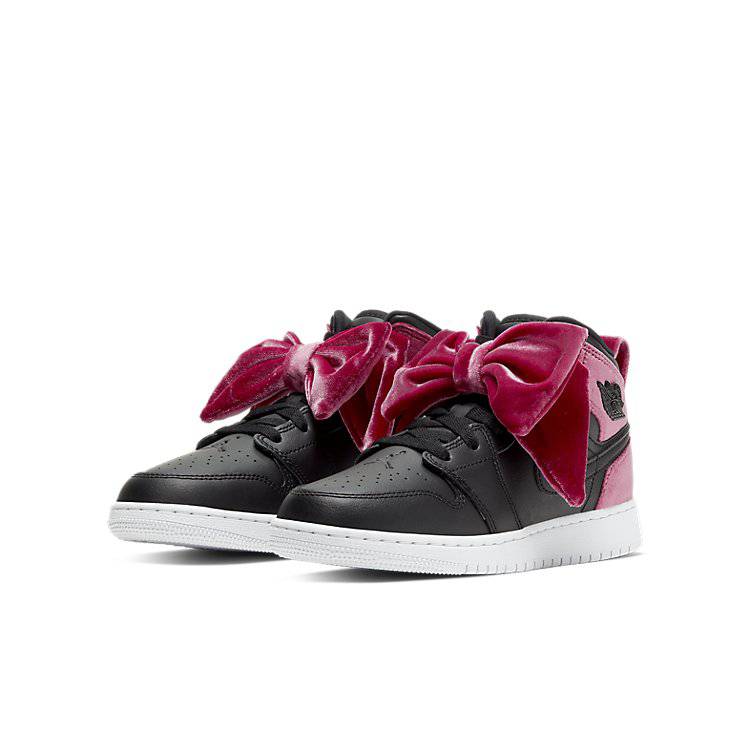 (GS) Air Jordan 1 Mid Bow XLD 'Noble Red' CK5678-006