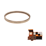 HERMES Enamel Bangles Women's Light Umber/Rose Gold