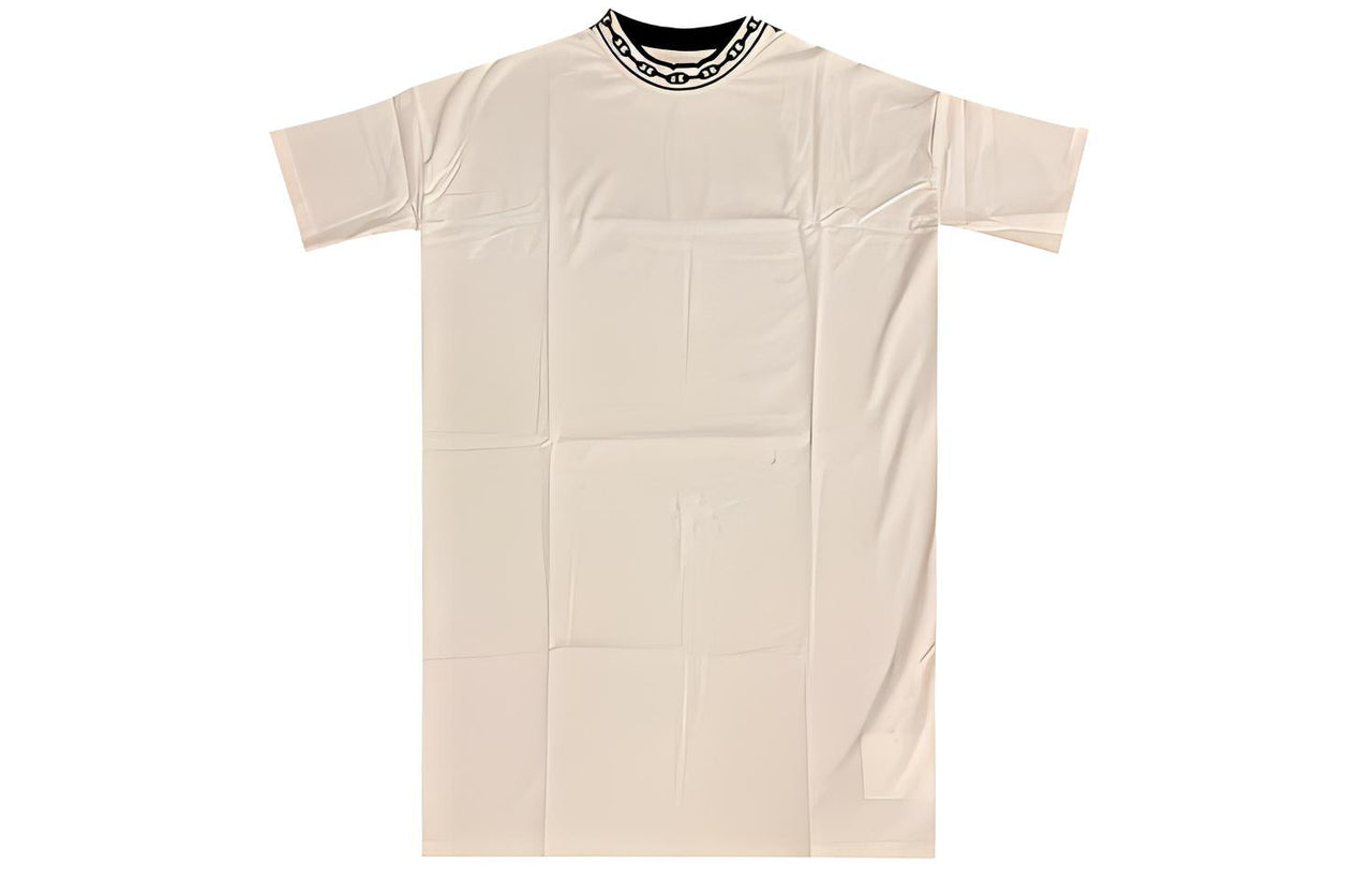 HERMES Short-Sleeved Dresses Women's Beige