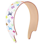 LOUIS VUITTON Lv X Tm Monogram Multicolor Lv Outline Headband
