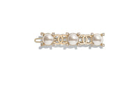 CHANEL Hair Clips Women's Gold