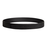HERMES Calfskin Leather Belts Men's Width: 3.8CM