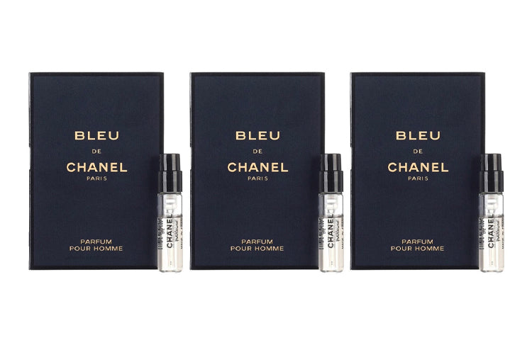 CHANEL Cerulean Sample Men's Perfumes Woody Notes Perfume EDP 1.5ml*3