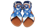LOUIS VUITTON Palma Monogram Beach Sandals Women's Blue