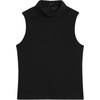 CELINE Overturned Collared Tank Top