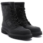 LOUIS VUITTON Laureate Short Martin Boot Men's Black