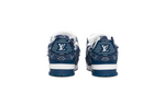 LOUIS VUITTON Trainer LV Anti-Slip Wear-Resistant Low-Top Skateboard Shoes Unisex Blue