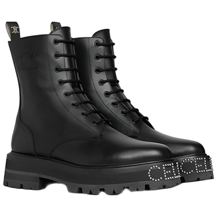 CELINE Ankle Boots Women's Black