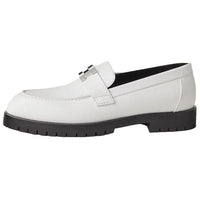 HERMES Faubourg Loafers Women's White