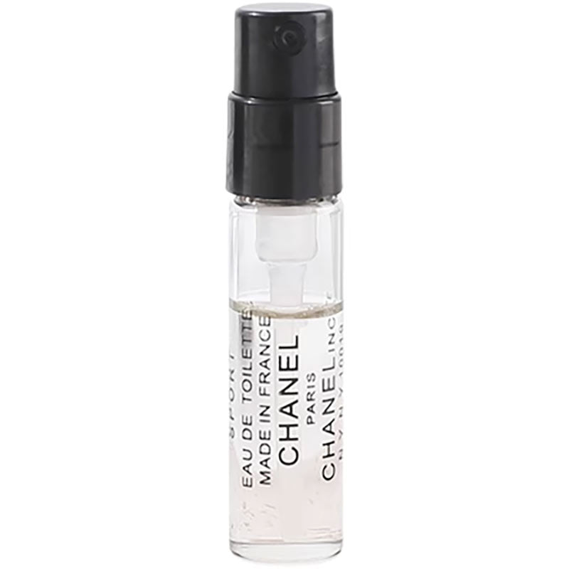 CHANEL Men's Sports Mini Perfume Sample Set Eau De Parfum Eau De Toilette Vanilla Amber 1.5ml