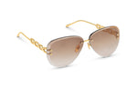 LOUIS VUITTON Z2664U Lv Jewel Pilot Sunglasses