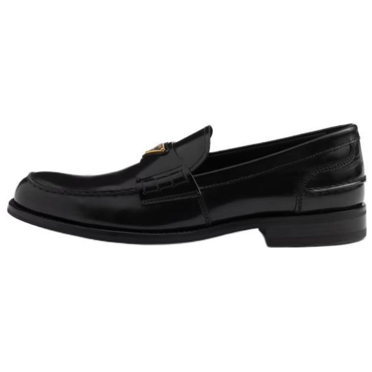 PRADA Loafers Men Black