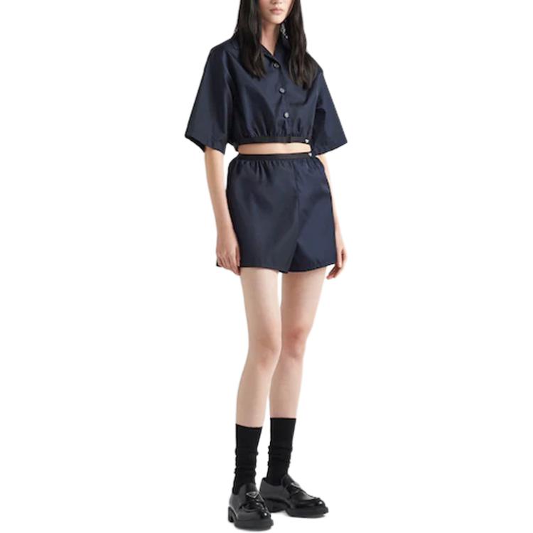 PRADA Crop Tops Women's Blue