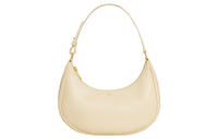 CELINE AVA Smooth Calf Leather Handbag, Shoulder Bag Women's Light Yellow/Light Yellow