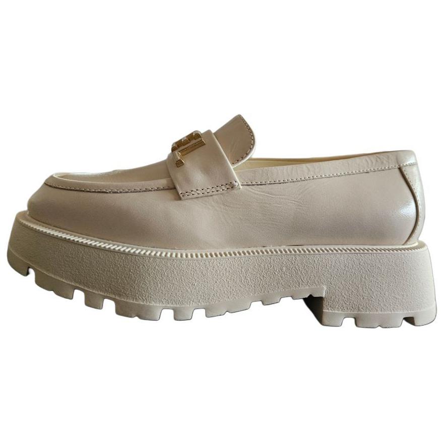 CHANEL Loafers Women's White