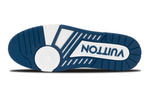 LOUIS VUITTON Trainer LV Low-Top Skateboard Shoes Unisex Navy Blue