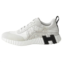 HERMES Bouncing Low-Top Casual Shoes Men White