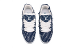 LOUIS VUITTON Trainer LV Anti-Slip Wear-Resistant Low-Top Skateboard Shoes Unisex Blue