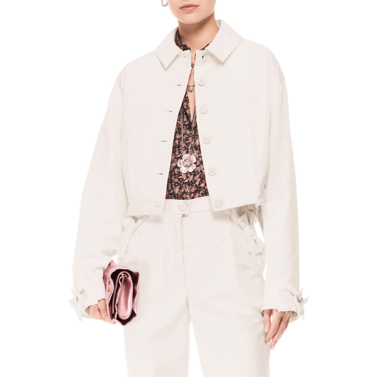 CHANEL FW24 Jackets & Coats Women's Ecru