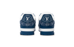 LOUIS VUITTON Trainer LV Low-Top Skateboard Shoes Unisex Navy Blue
