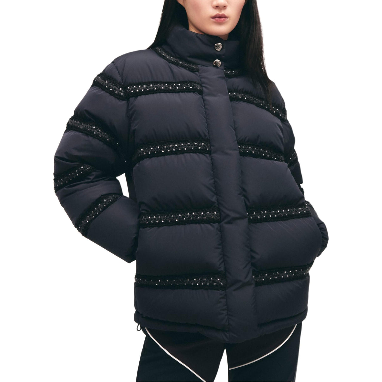 CHANEL NEIGE Ski Series 24 Fall Winter Jackets & Coats Women's Marine Blue