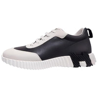 HERMES Bouncing Cushioning Low-Top Casual Shoes Men's White Gray