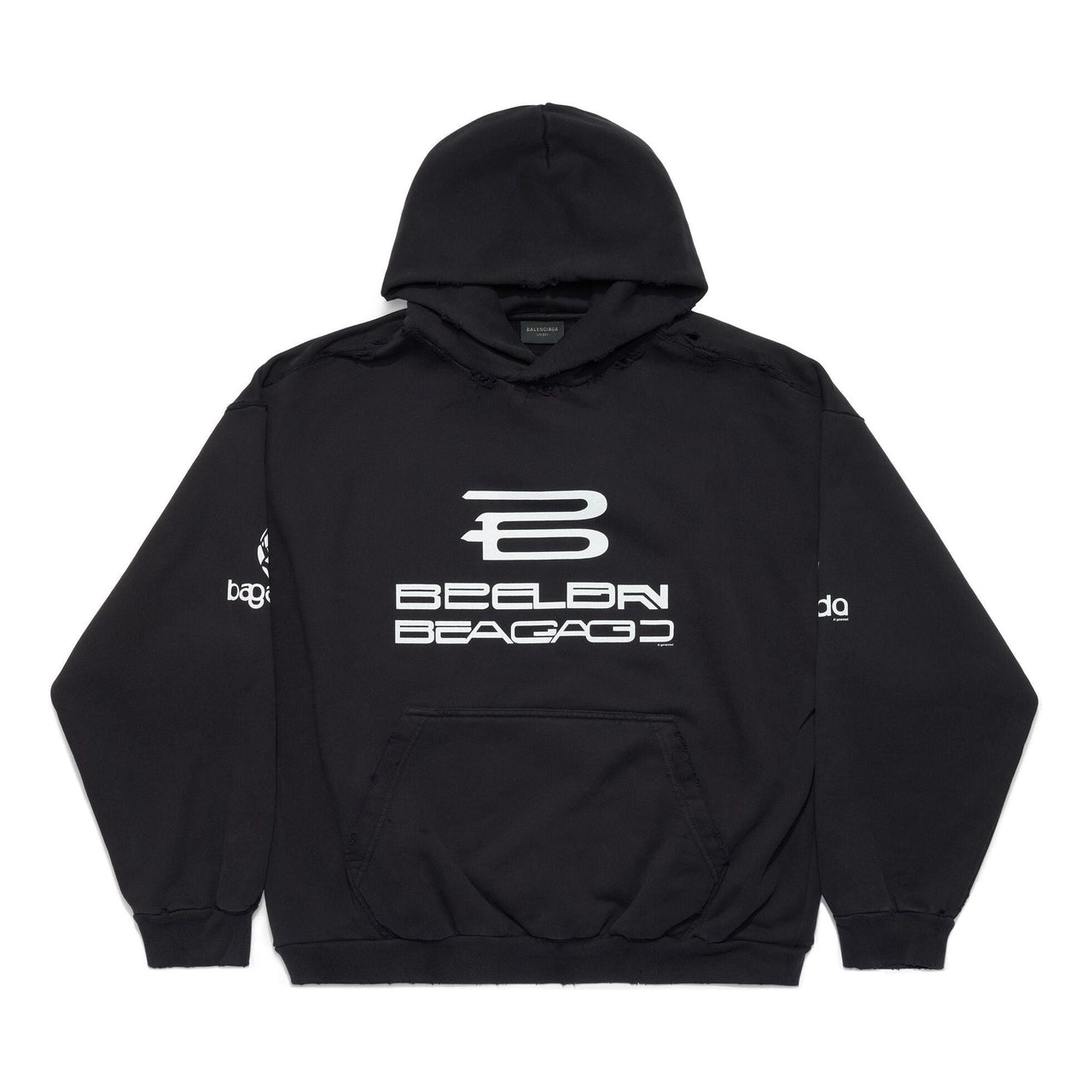 Balenciaga Ai Generated Hoodie 'Black White' 767877TQVF99034