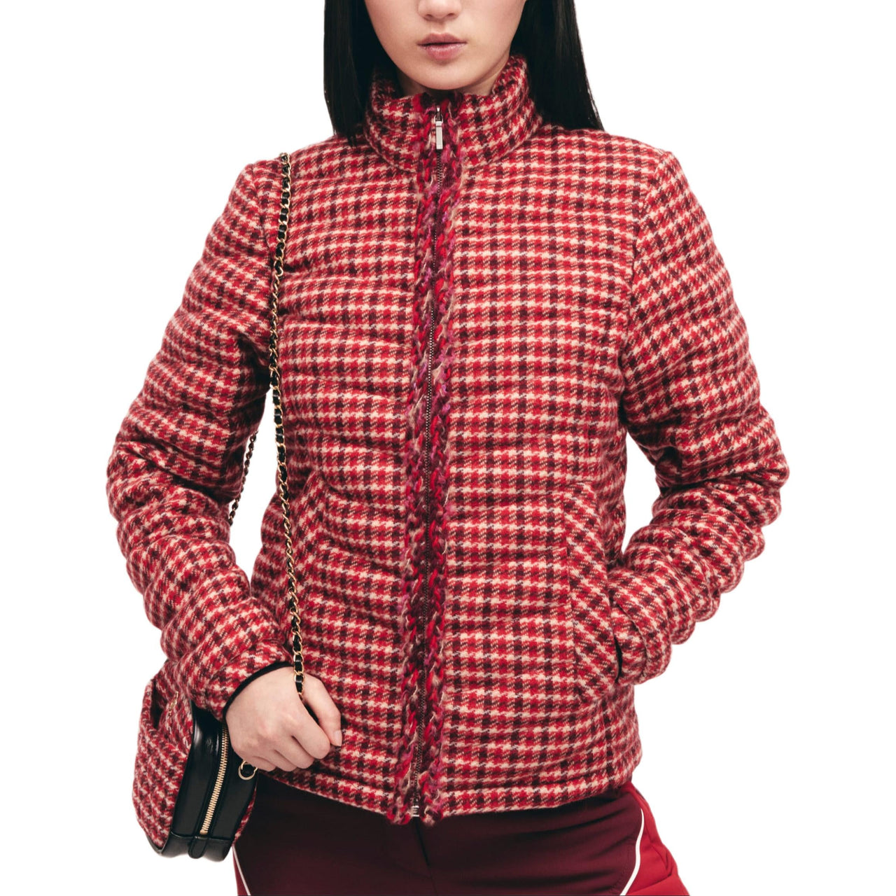 CHANEL NEIGE Ski Series 24 Fall Winter Jackets & Coats Women's Red