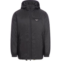PRADA Zipped Hooded Padded Jacket