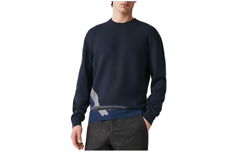 HERMES Sweaters Men Marine Blue