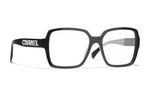 CHANEL Eyeglass Frames Unisex Black Blue Light Blocking