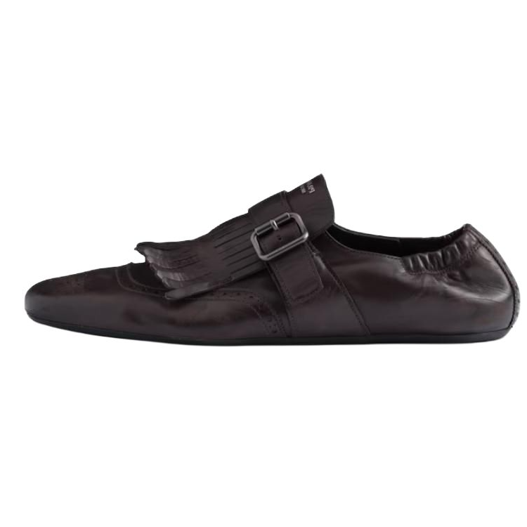 PRADA Men's Casual Shoes Men Low Top Umber