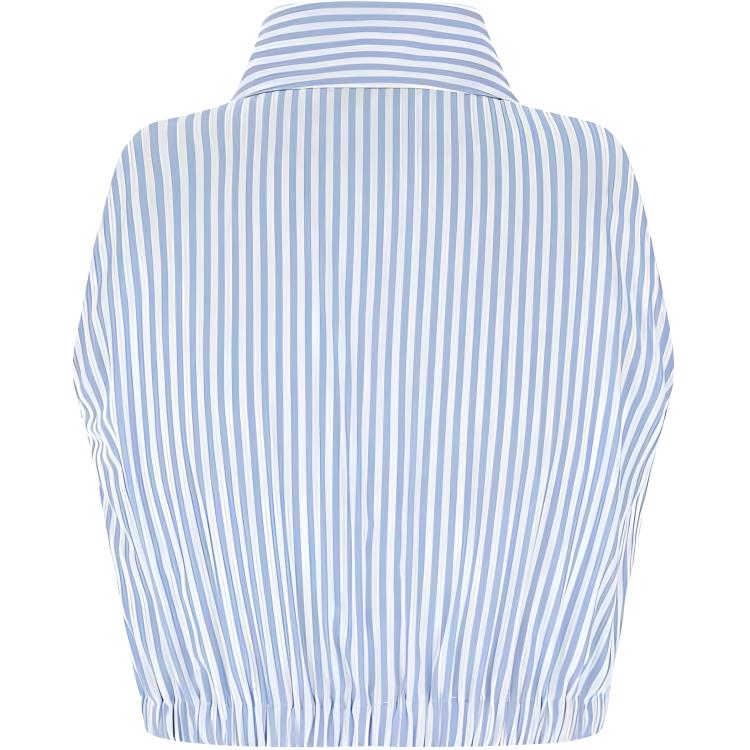 PRADA SS22 Crop Top Women's Blue