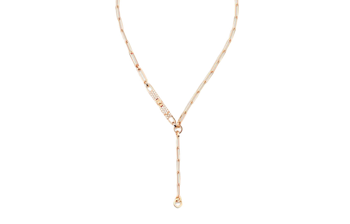 HERMES Kelly Necklaces Women's Gold