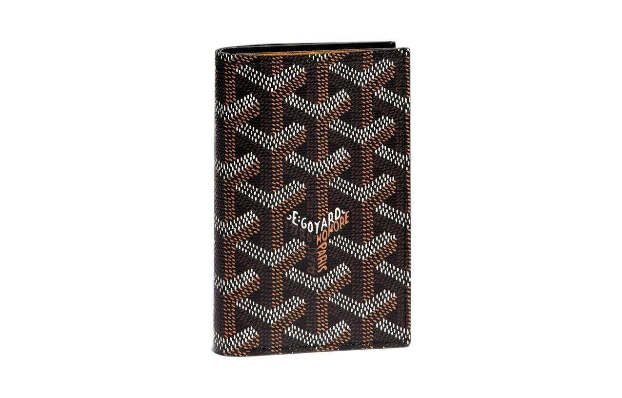 GOYARD Saint-Pierre Canvas With Leather Card Holder Unisex 11 Colors