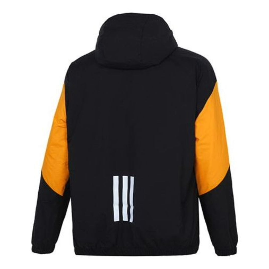 adidas Back to Sport Jacket 'Black Orange' GT6589