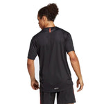 adidas Workout Base T-Shirt 'Black White Red' IB7896