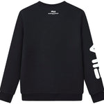 FILA Logo Print Sports Pullover 'Black White' F11M149208F-NV