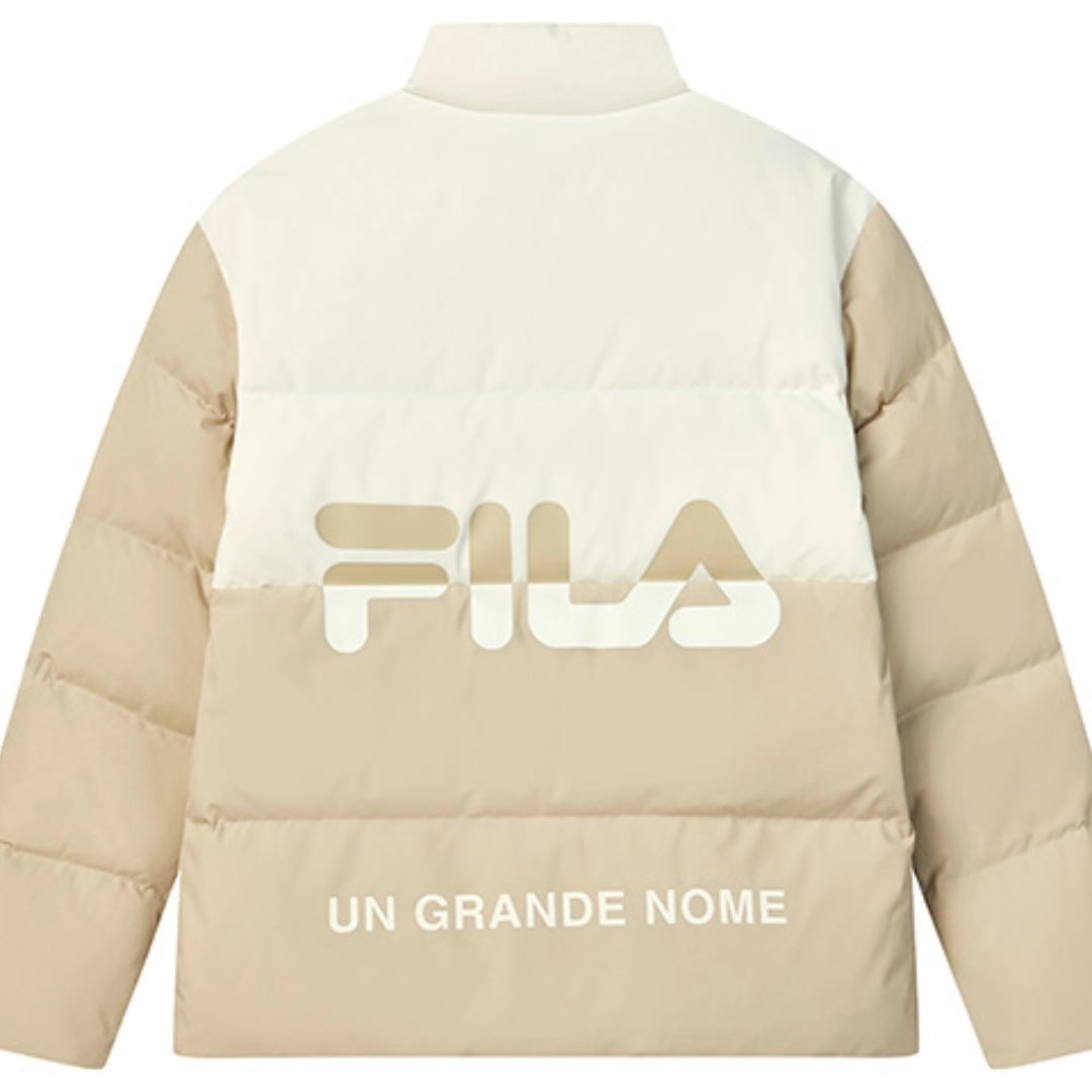 FILA Down Jacket 'Beige White' F11U249903F-LK