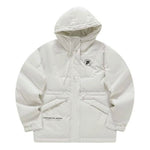 (WMNS) FILA FUSION Hooded Down Jacket 'White' T11W345911F-WT