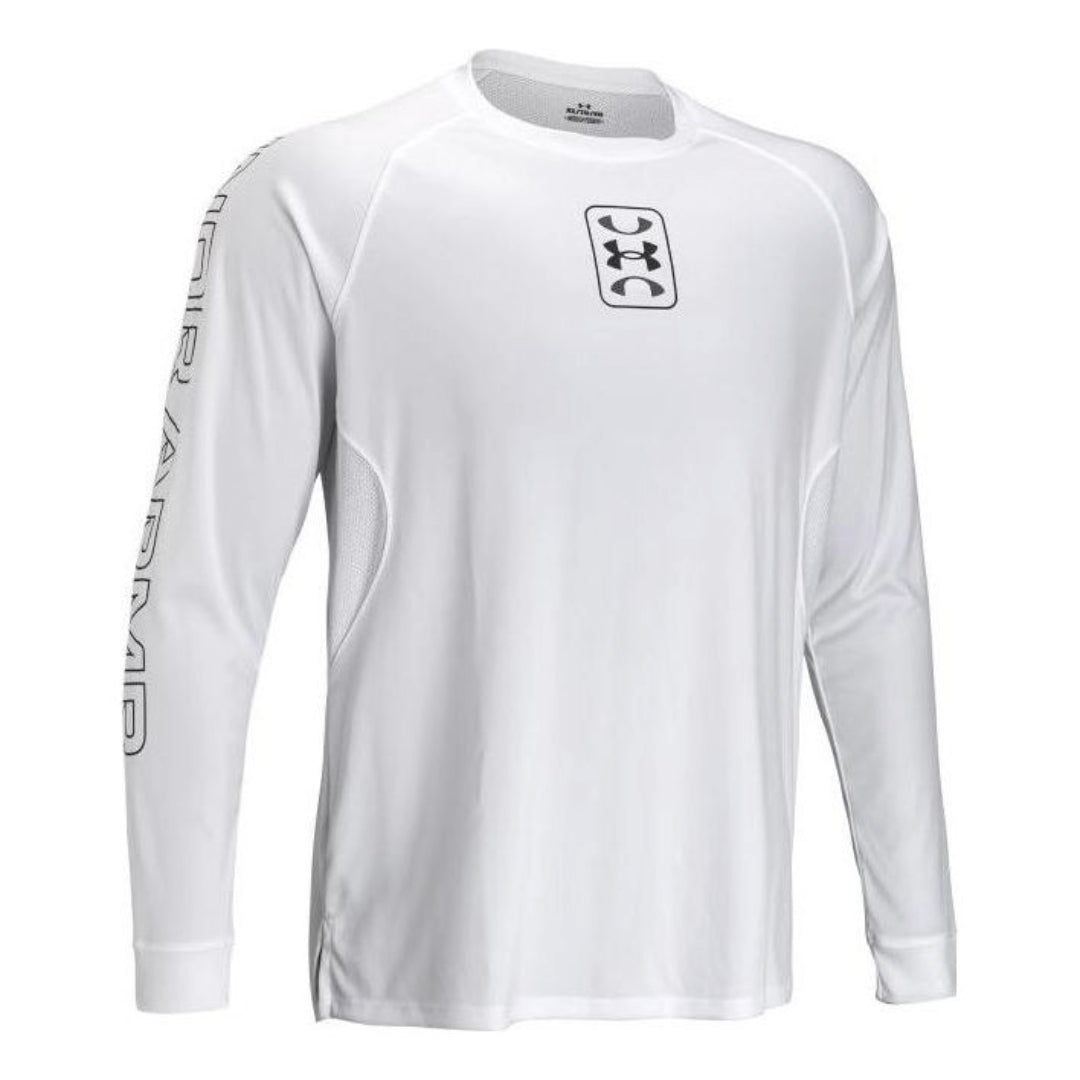 Under Armour Zone Shooting Shirt 'White Black' 1383398-100