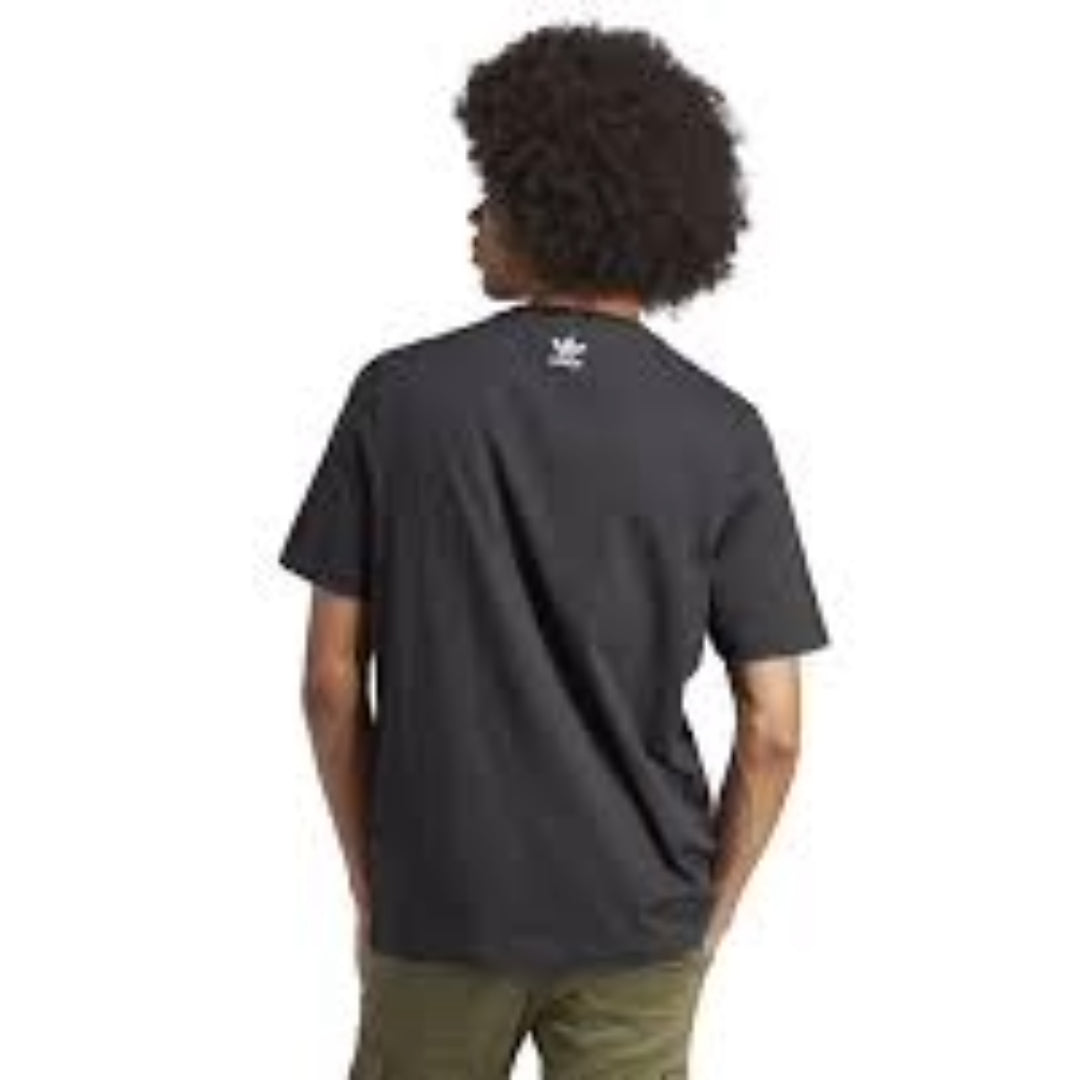 adidas Rekive Graphic T-Shirt Asia Sizing 'Black White' HR3399