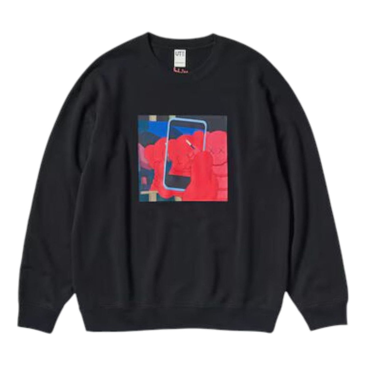 UNIQLO x KAWS x Warhol Graphic Sweatshirt 'Black' 476119-09