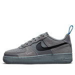 (GS) Nike Air Force 1 Low 'Cut Out Swoosh - Smoke Grey' DQ1097-001
