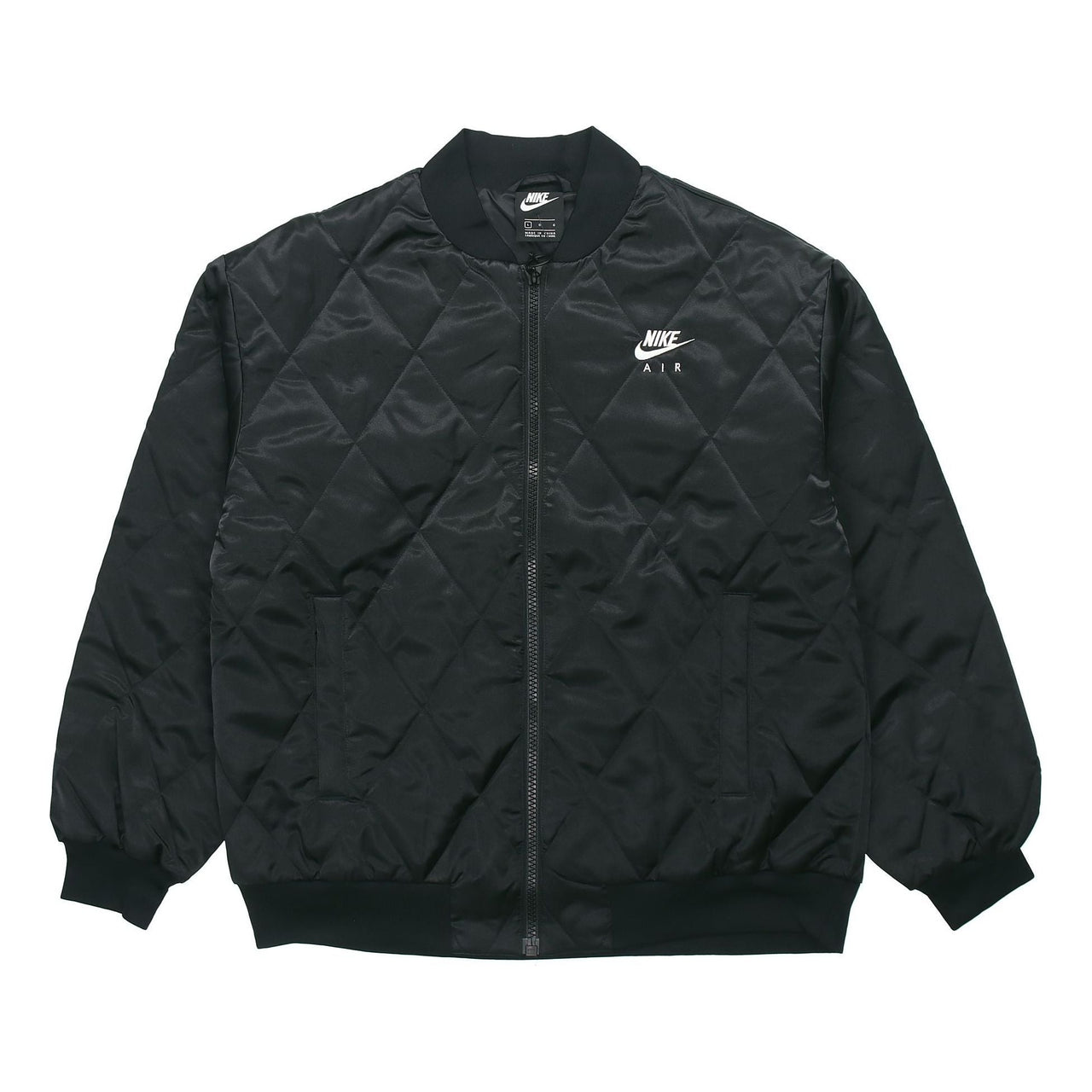 (WMNS) Nike As Nike Sportswear Air Syn Fill JKT Jacket Satn Black BV2878-010