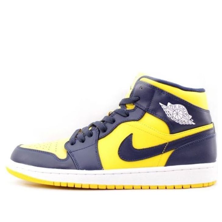 Air Jordan 1 Mid 'Michigan' 554724-707