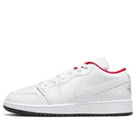(GS) Air Jordan 1 Low 'White Gym Red Black' 553560-164
