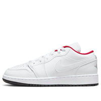 (GS) Air Jordan 1 Low 'White Gym Red Black' 553560-164