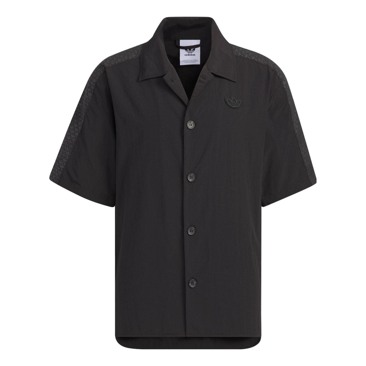 adidas Originals Monogram Shirt Logo 'Black' IN1033