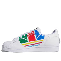 adidas Superstar Pure 'Colorful Trefoil - Cloud White' FU9519